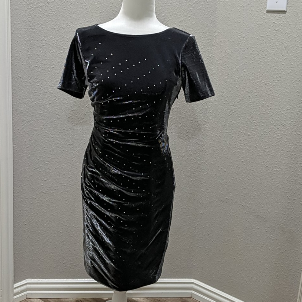 Catherine Malandrino Silver rhinestone Dress